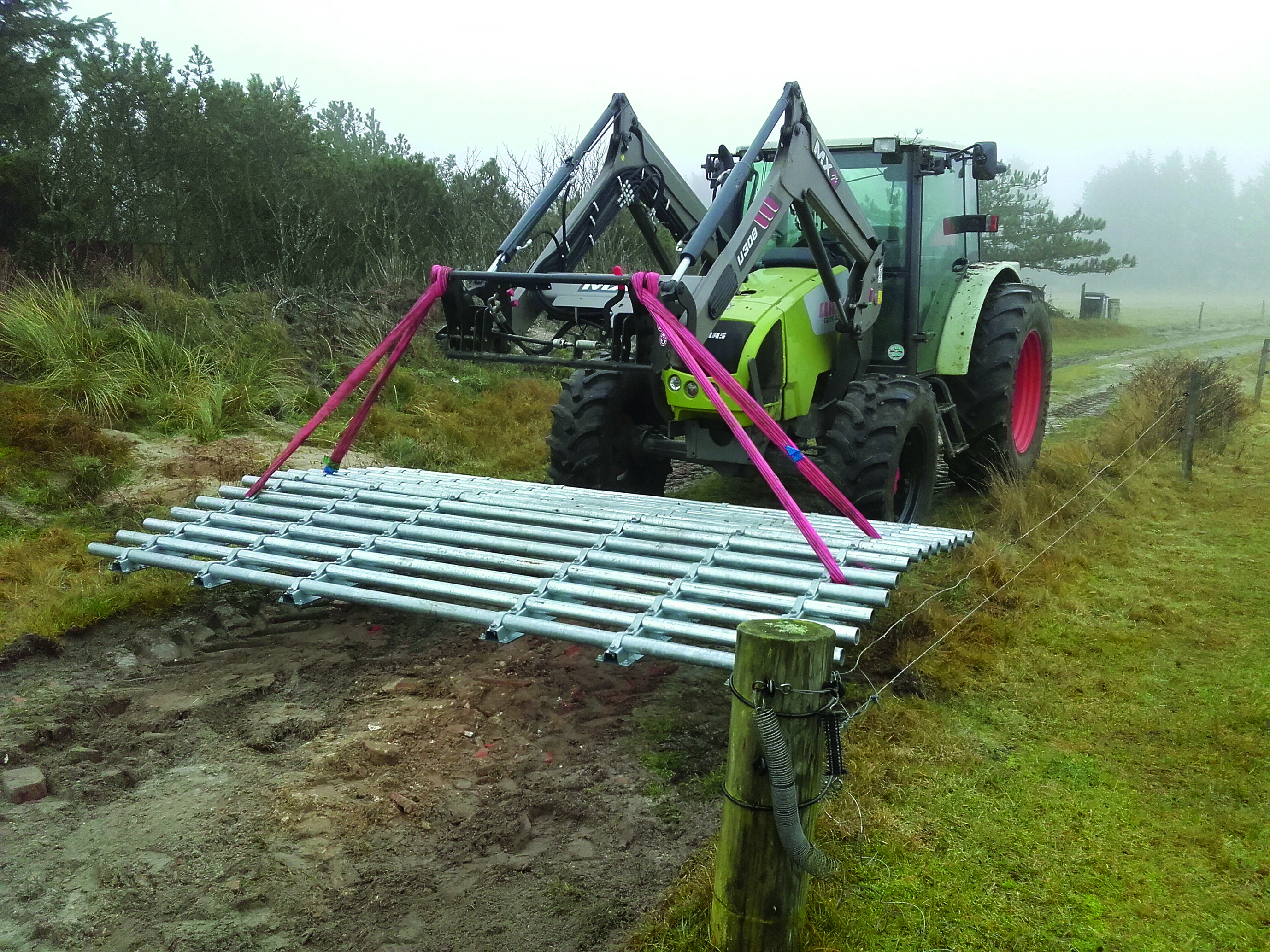 Mobil ferist under installasjonen