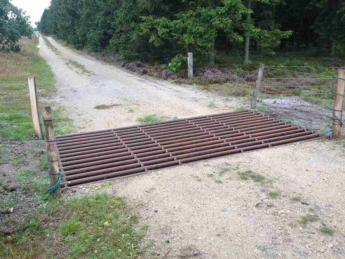 Ferist brukes som inn- og utgang for inngjerding