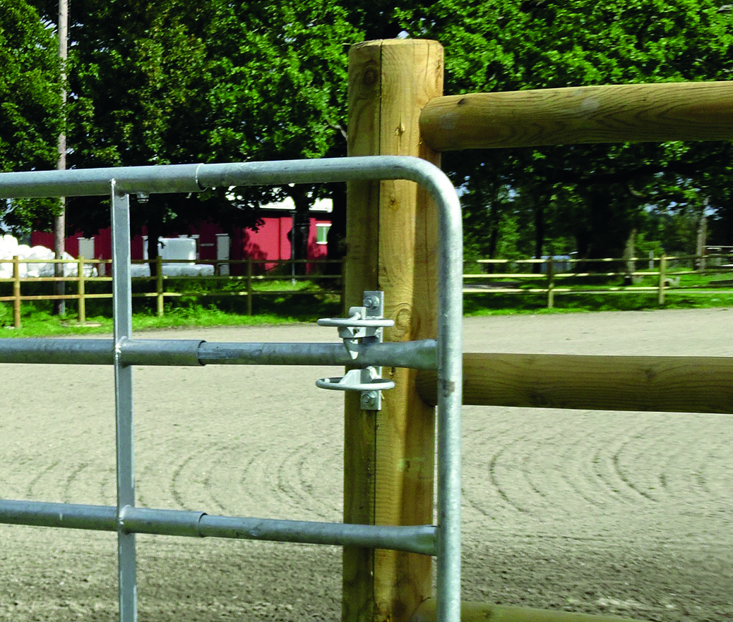 Nærbilde av en teleskopgrind